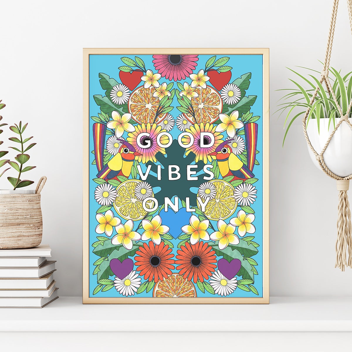 Good Vibes Only - Art Print